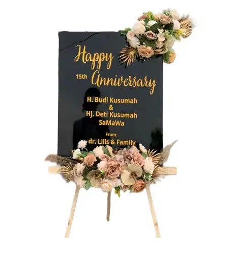 Papan Bunga Akrilik Magetan