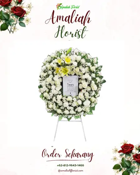 Krans Bunga Duka Magetan